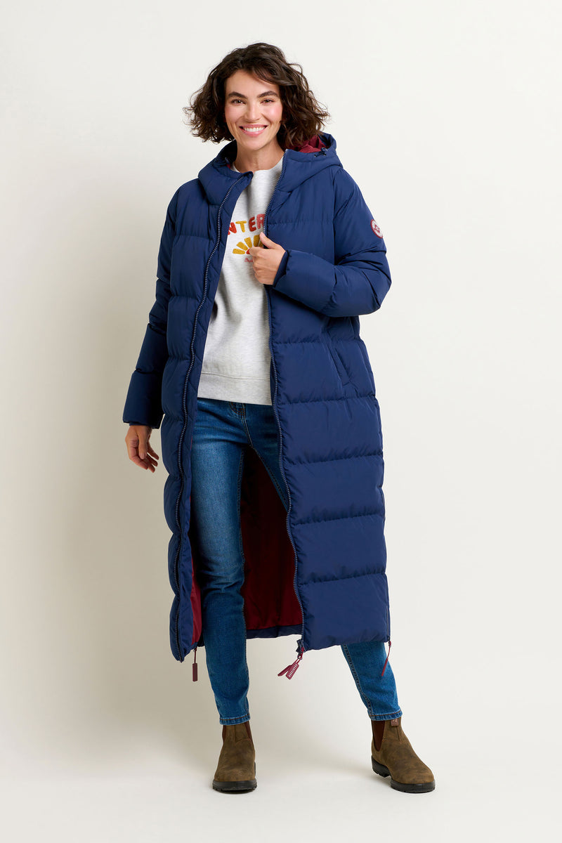 Navy Longline Puffer Brakeburn