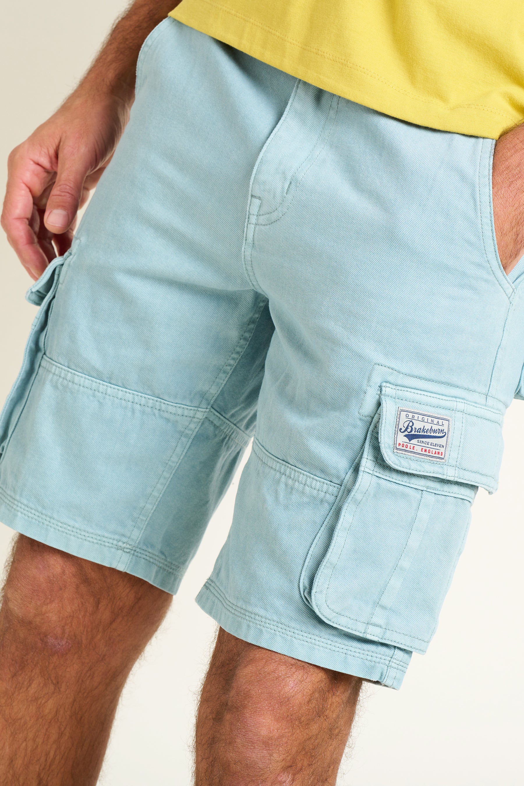 Men s Blue Cargo Short Brakeburn