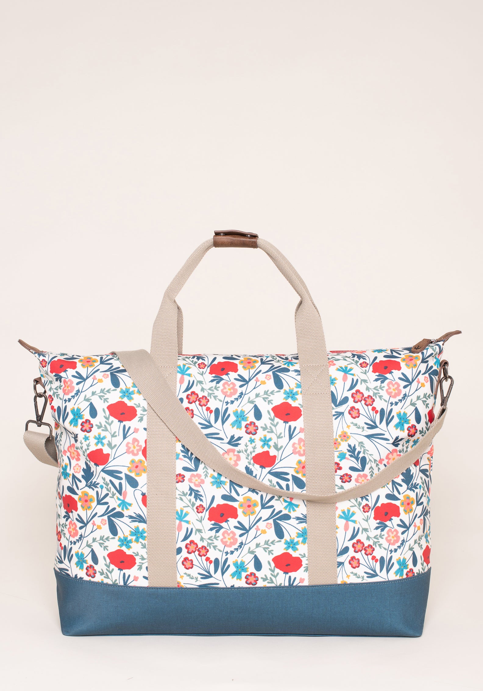 Floral weekend bag sale