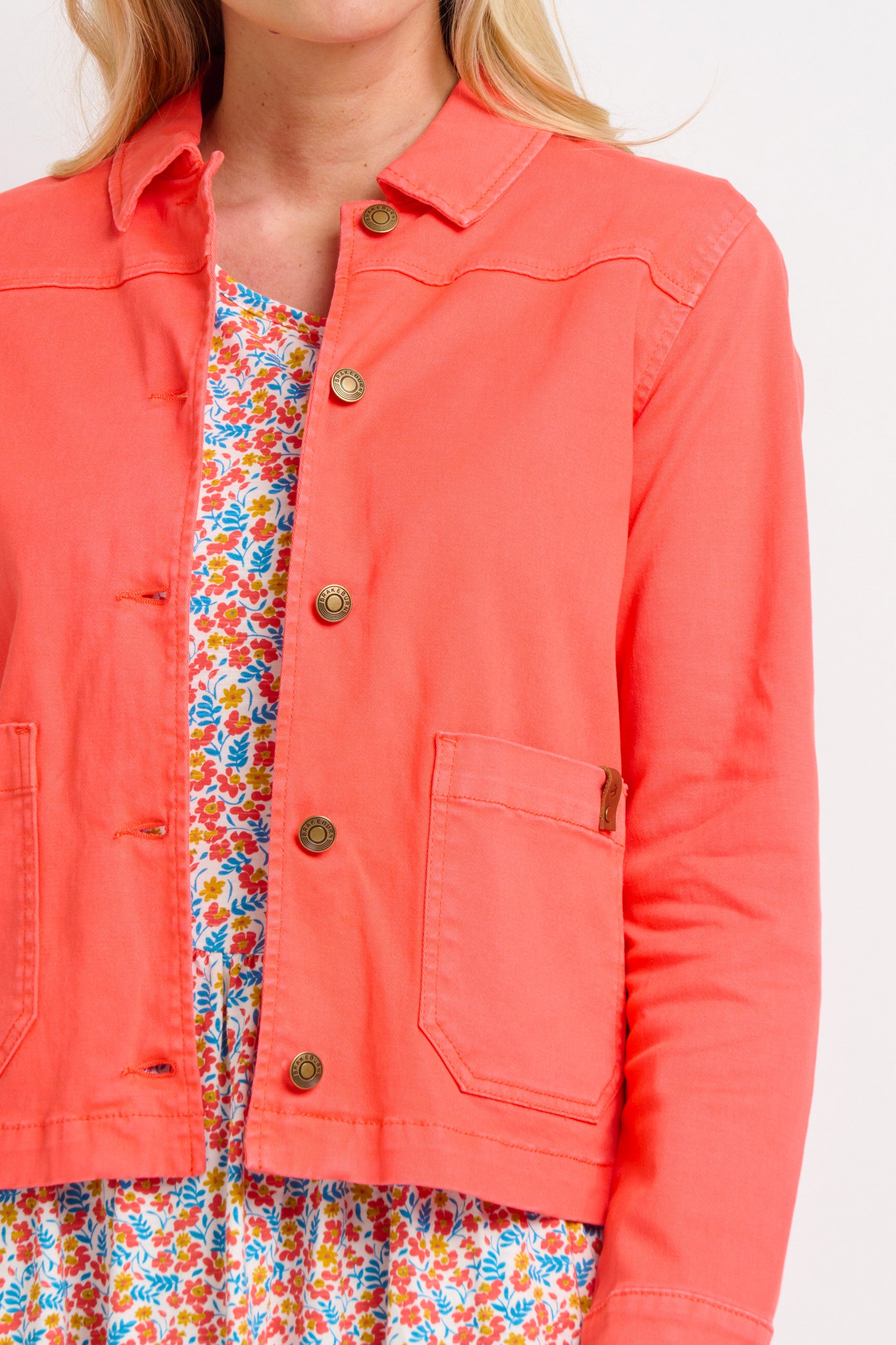 Orange chore jacket best sale