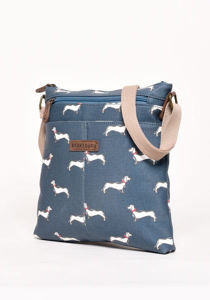 Sausage Dog Print Crossbody Bag Brakeburn