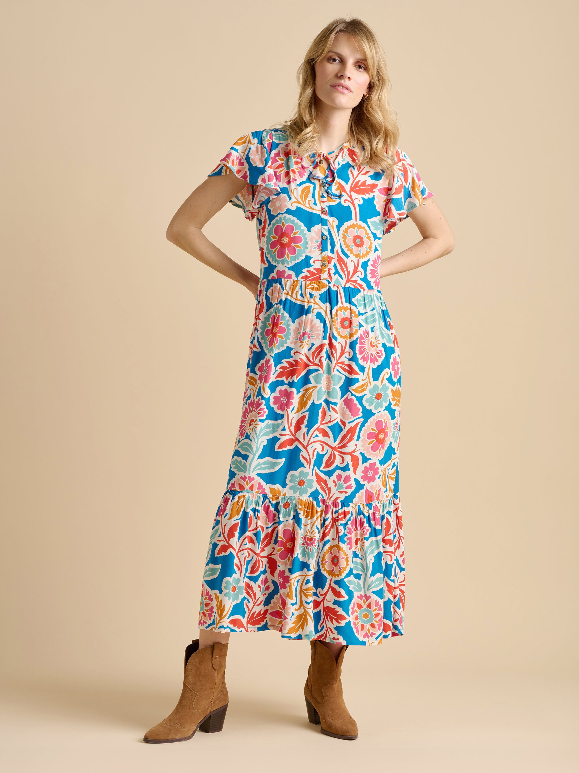 Full Bloom Maxi Dress