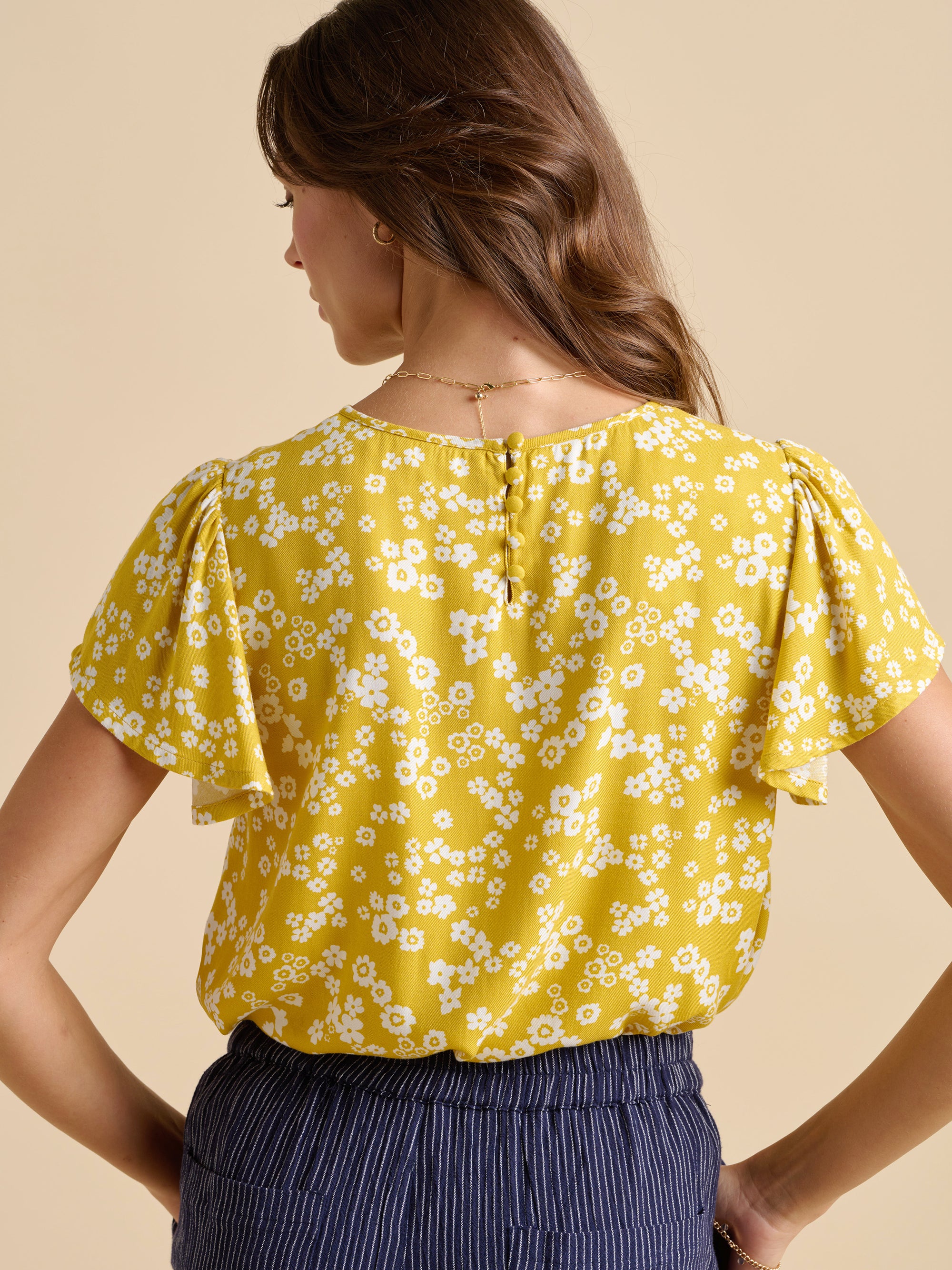 Summer Ditsy Blouse