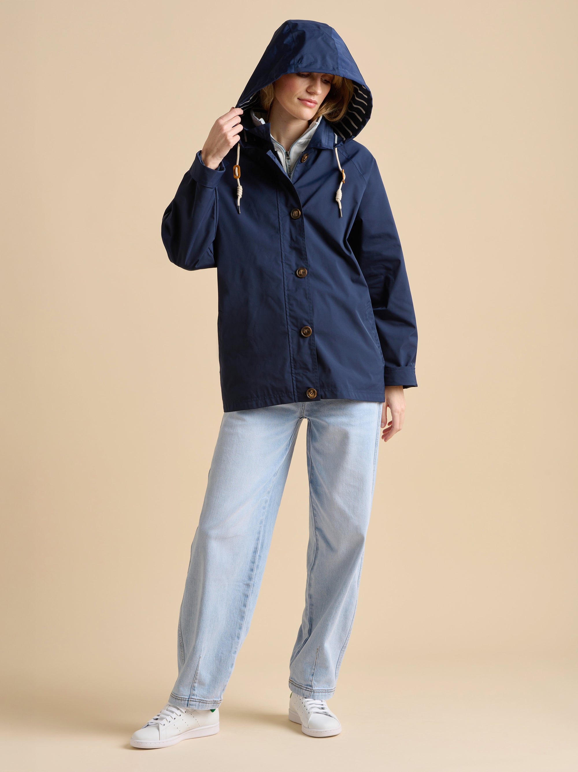 Navy Rain Jacket