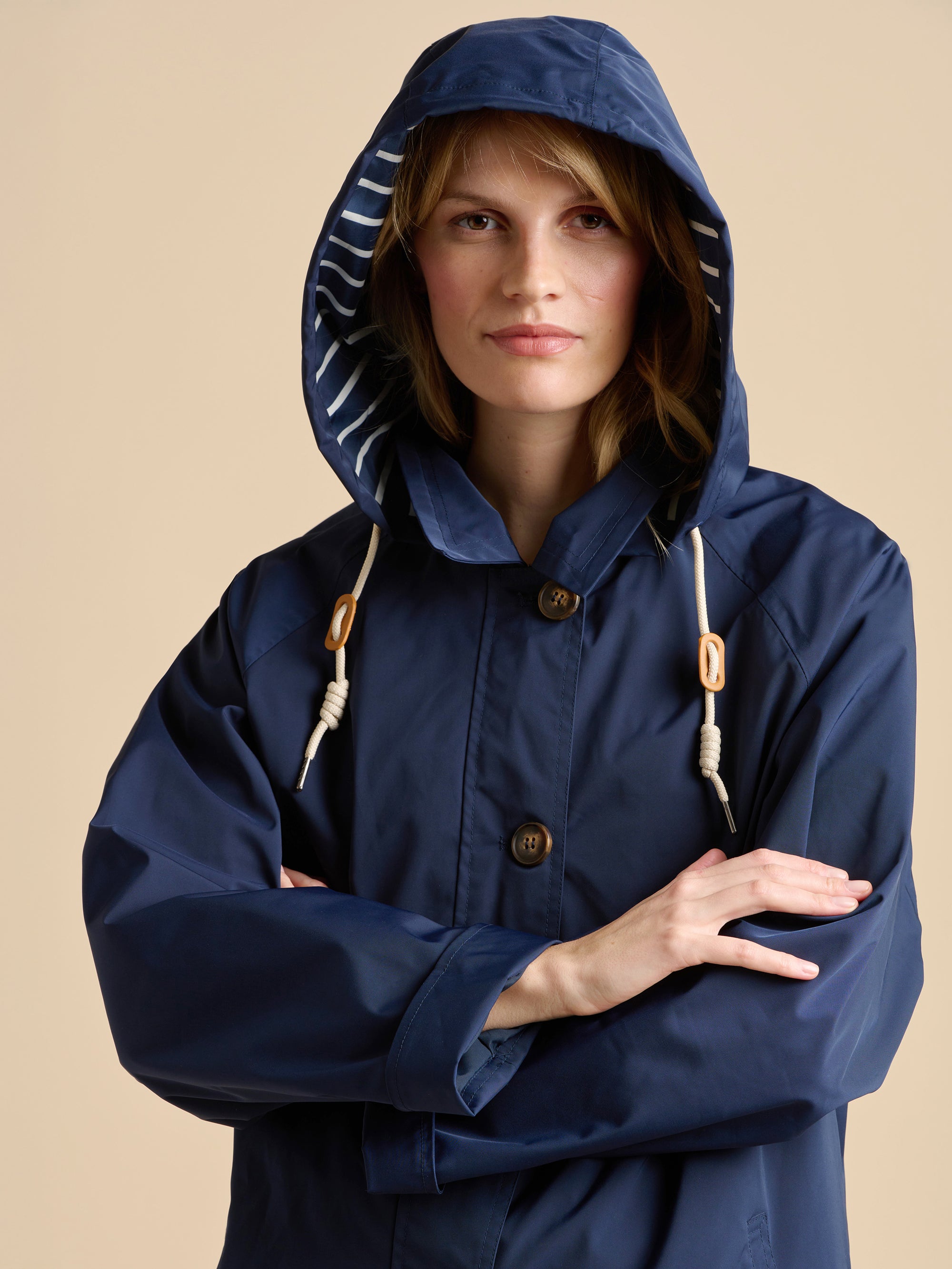 Navy Rain Jacket