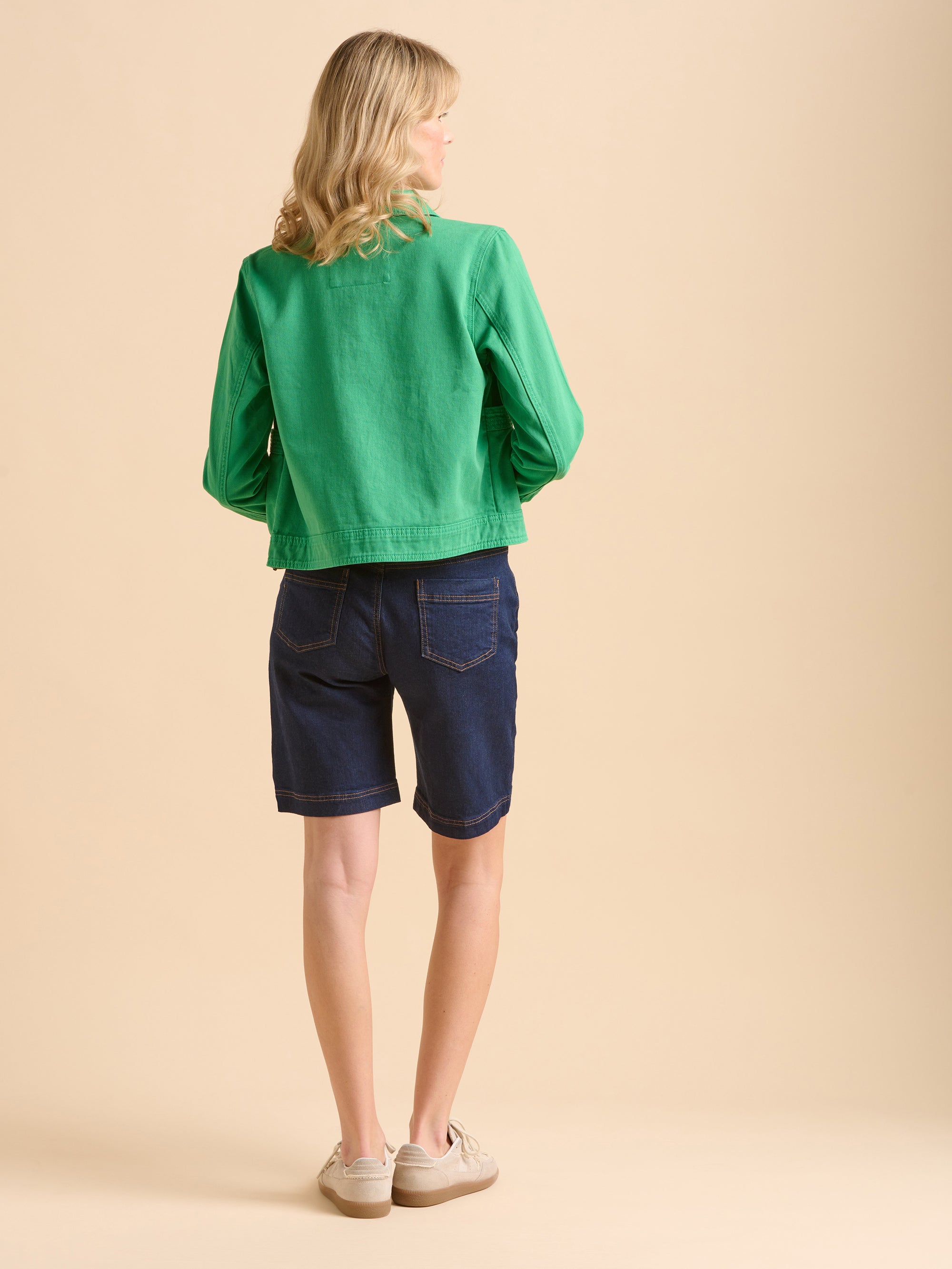 Boxy Green Jacket