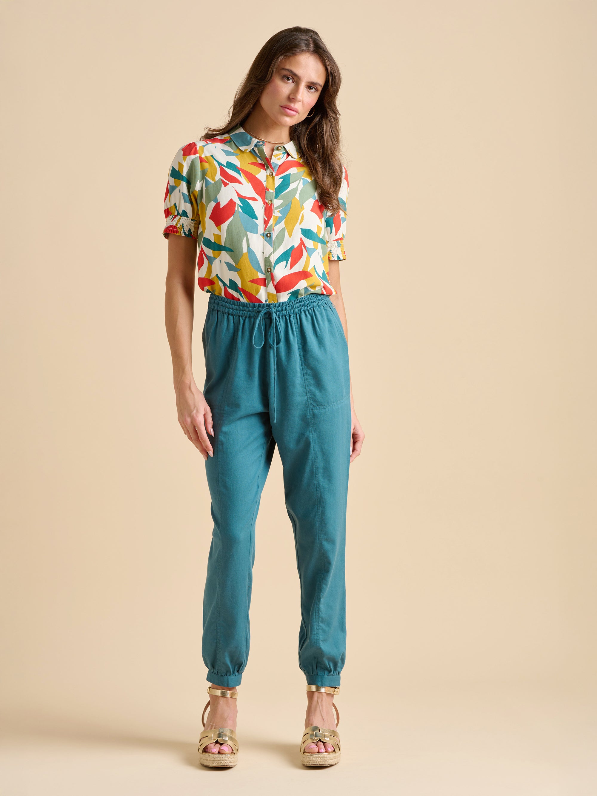 Cuffed Hem Trouser