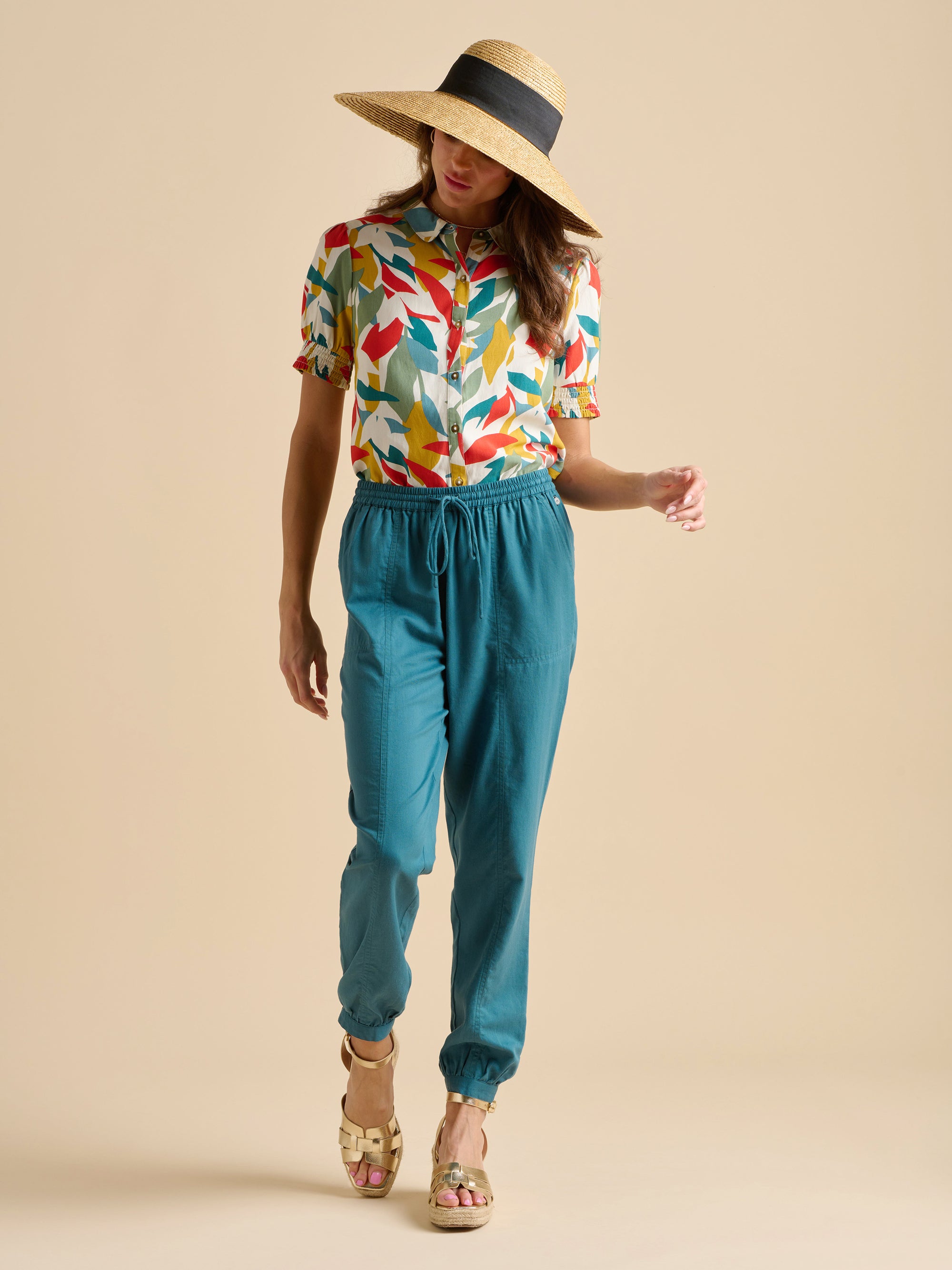 Cuffed Hem Trouser