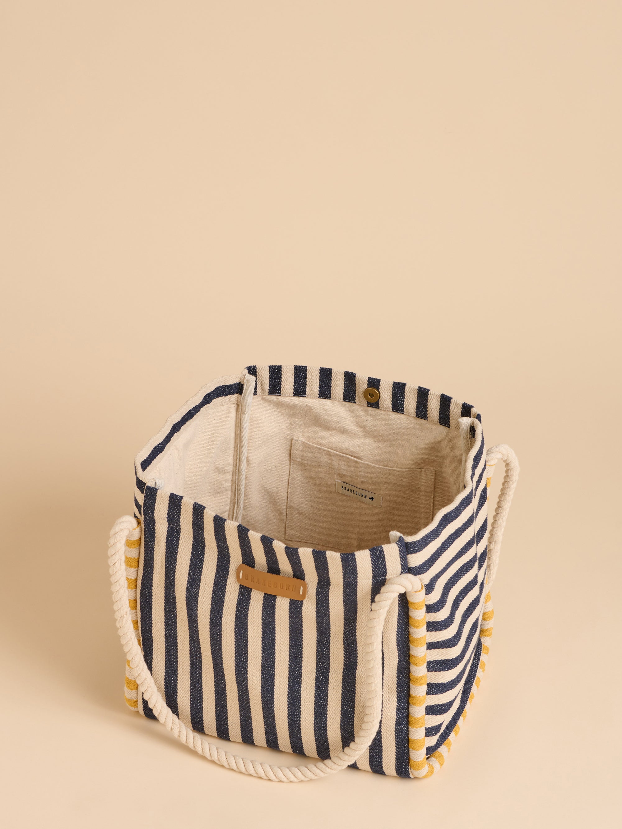 Deck Stripe Beach Bag