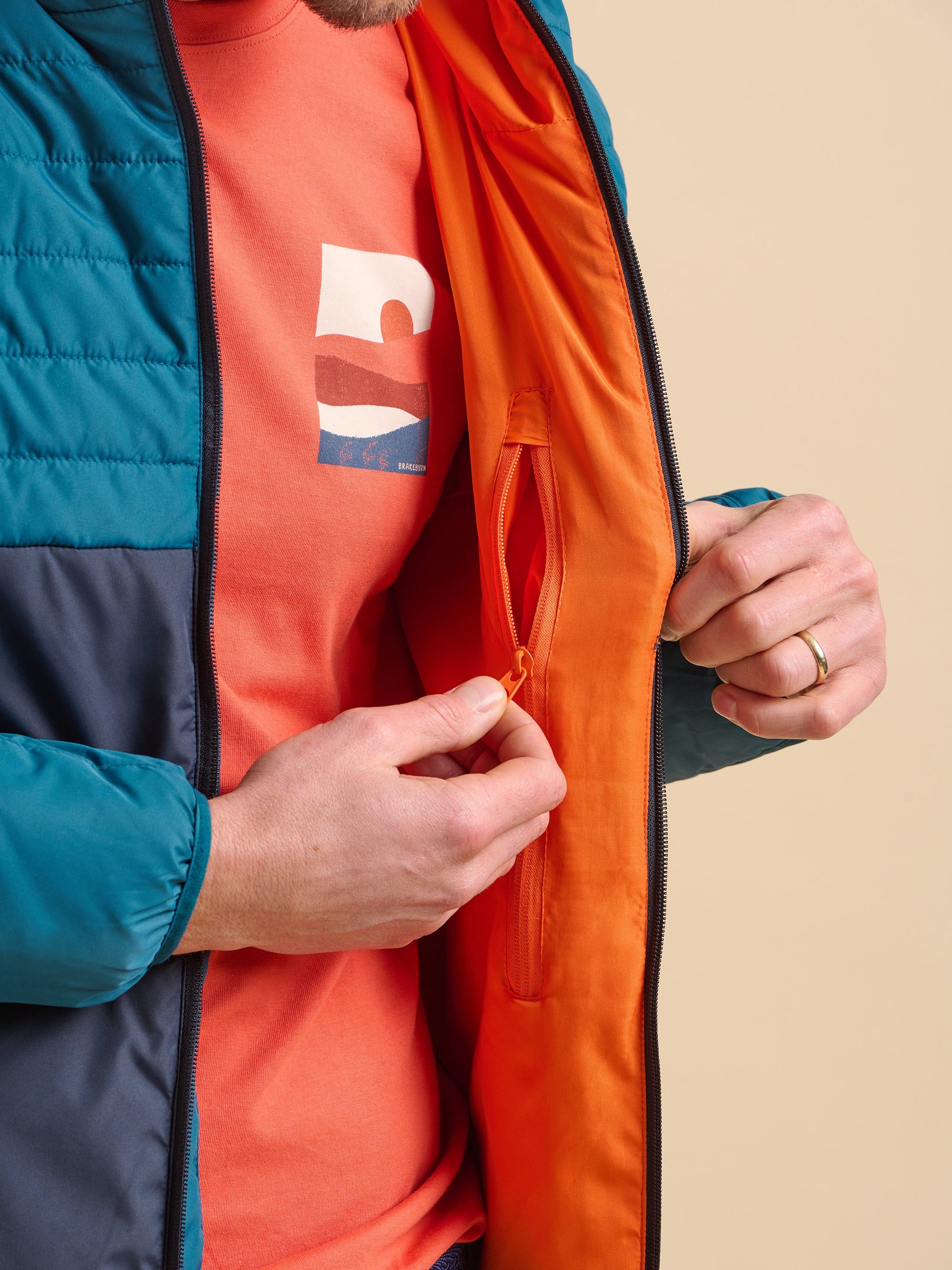 Colour Block Jacket