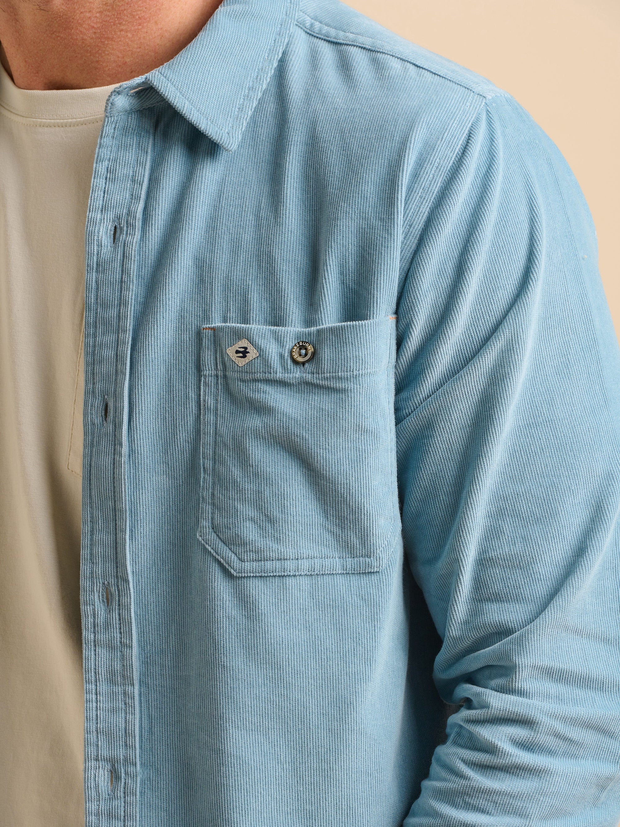 Blue Cord Shirt