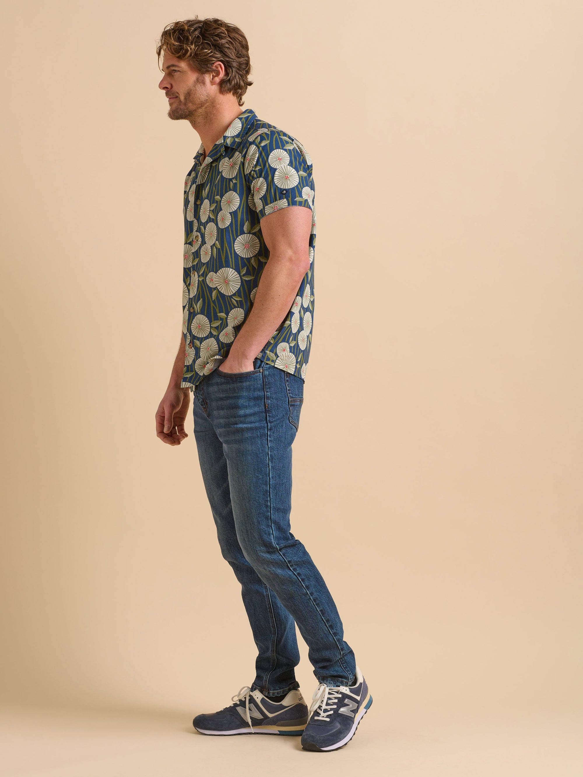 Bamboo Floral Resort Shirt