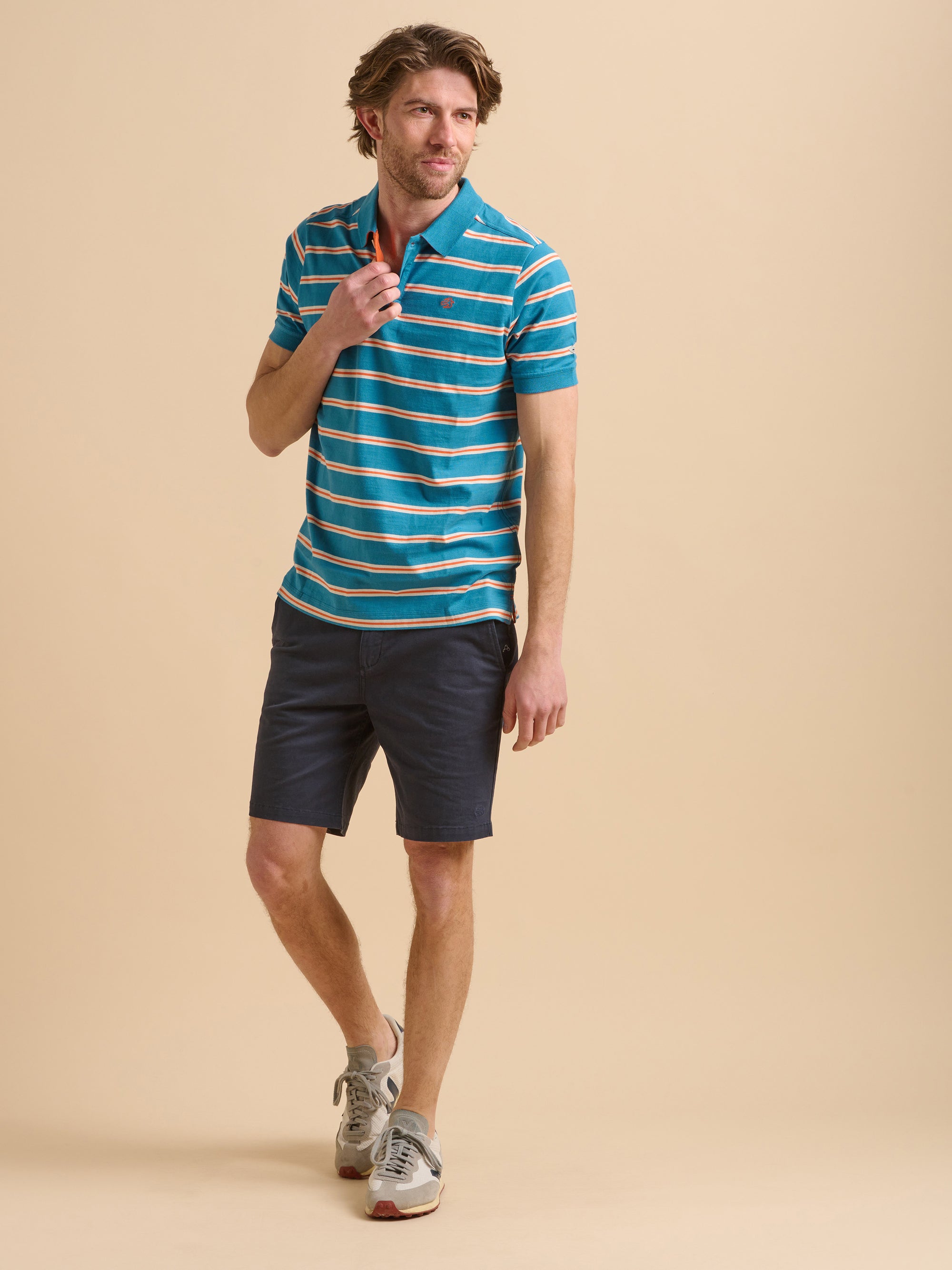 Navy Chino Short