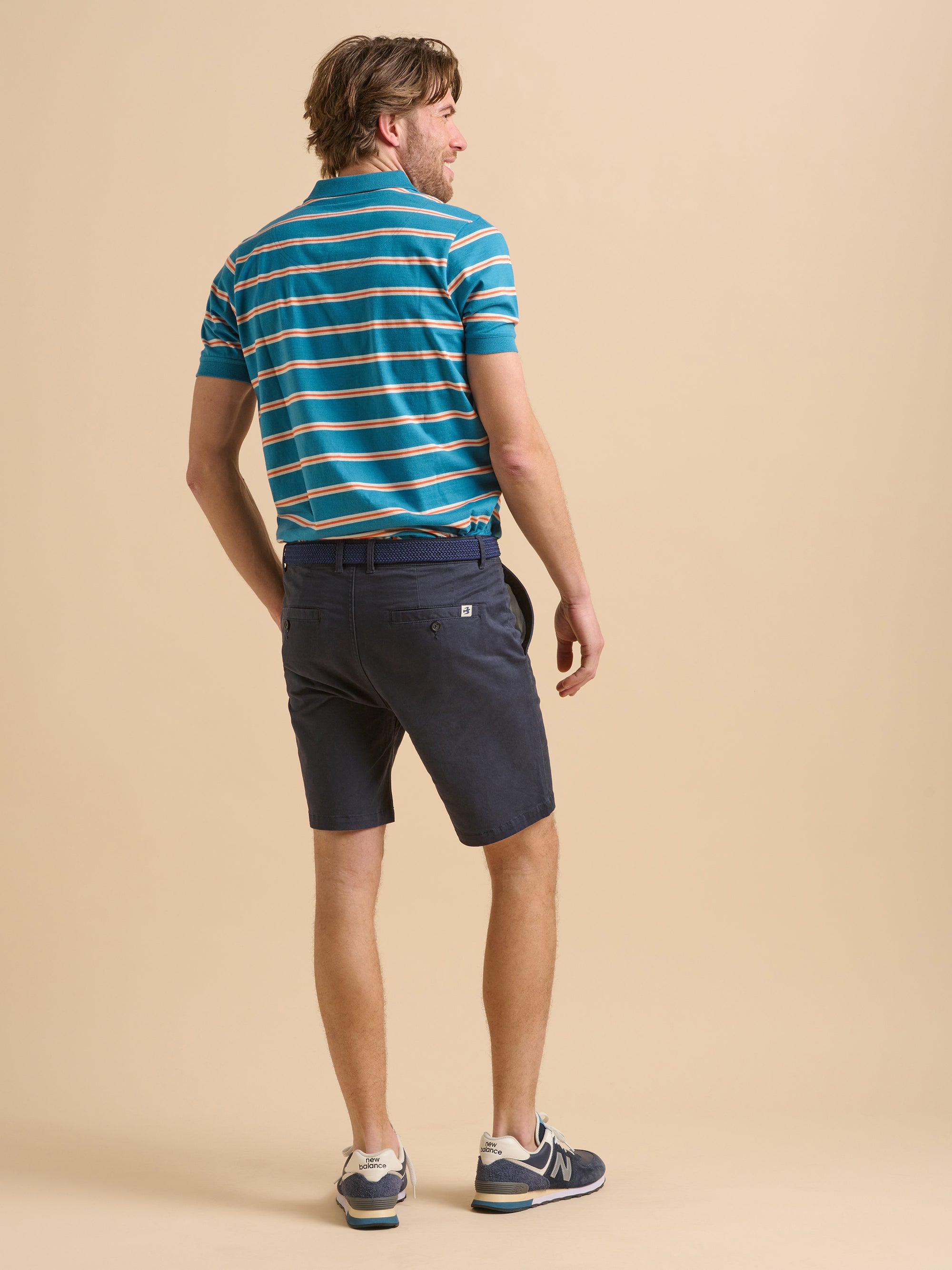 Navy Chino Short