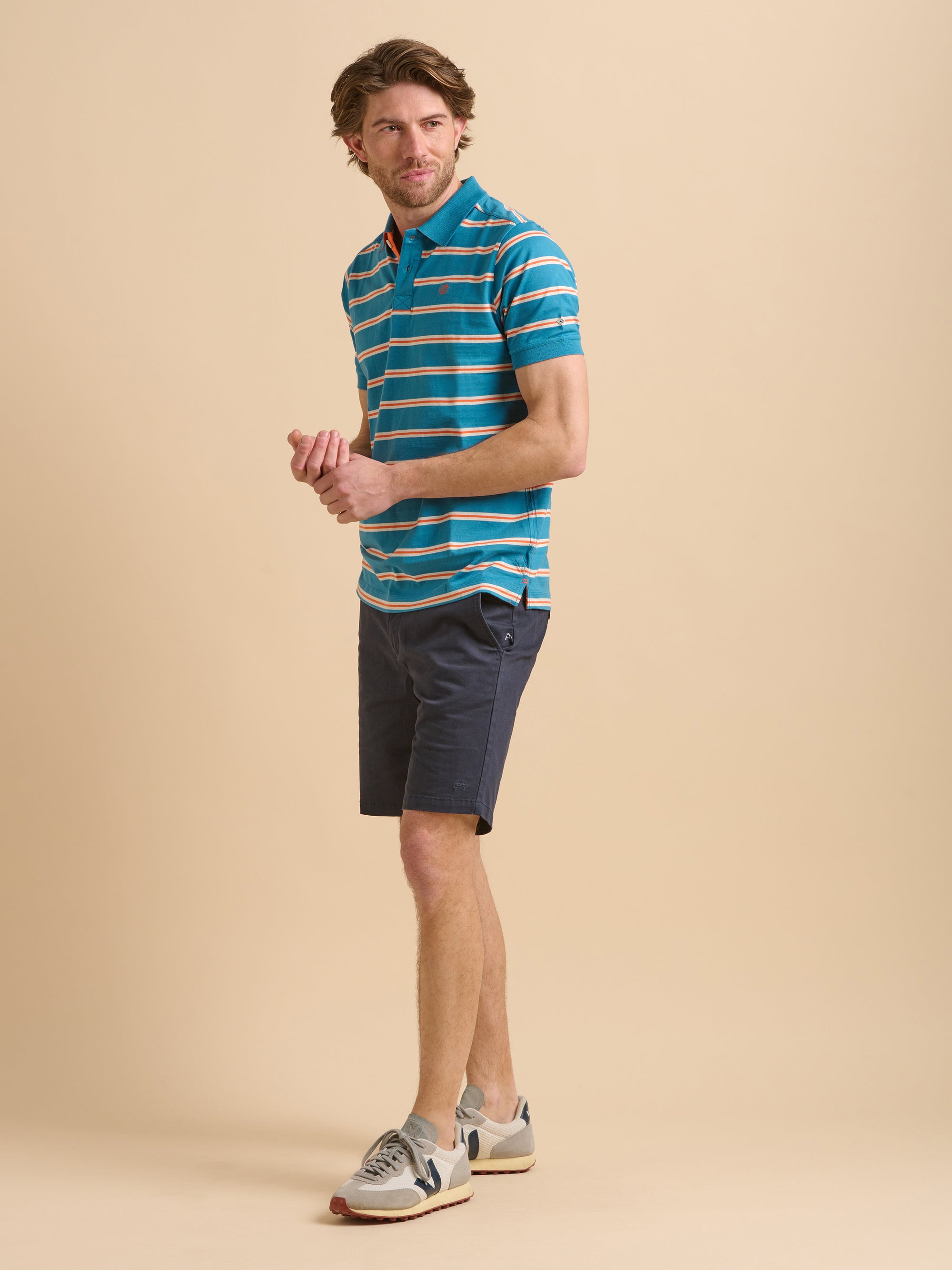 Navy Chino Short