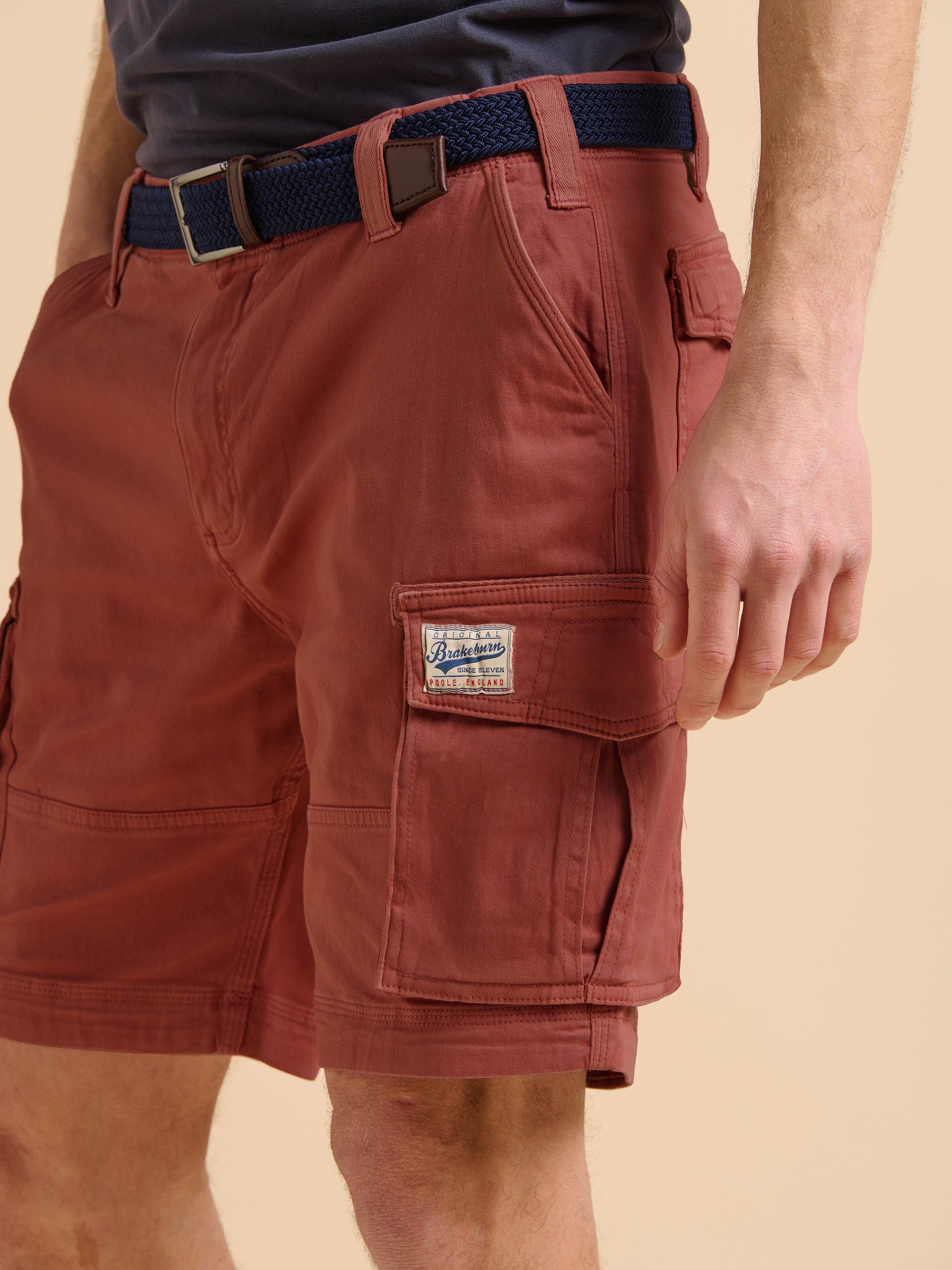 Red Cargo Short