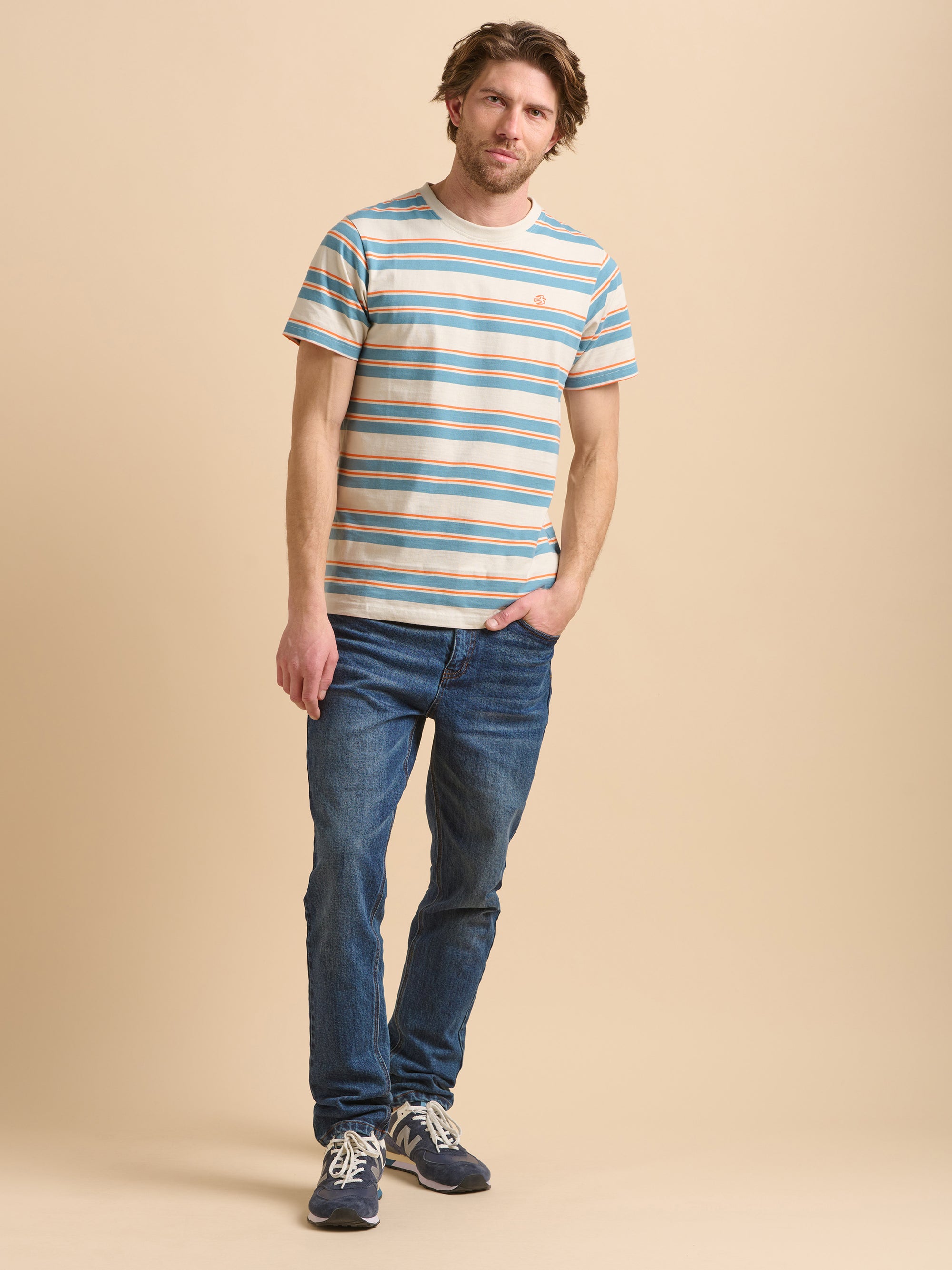 Multi Stripe Tee