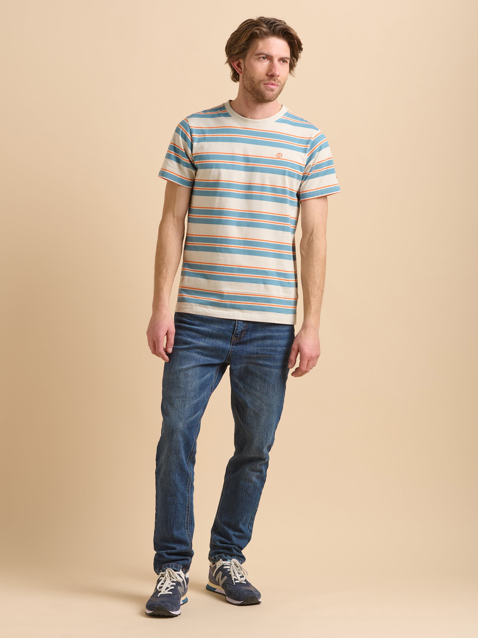 Multi Stripe Tee