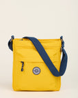 Yellow And Navy Large Crossbody