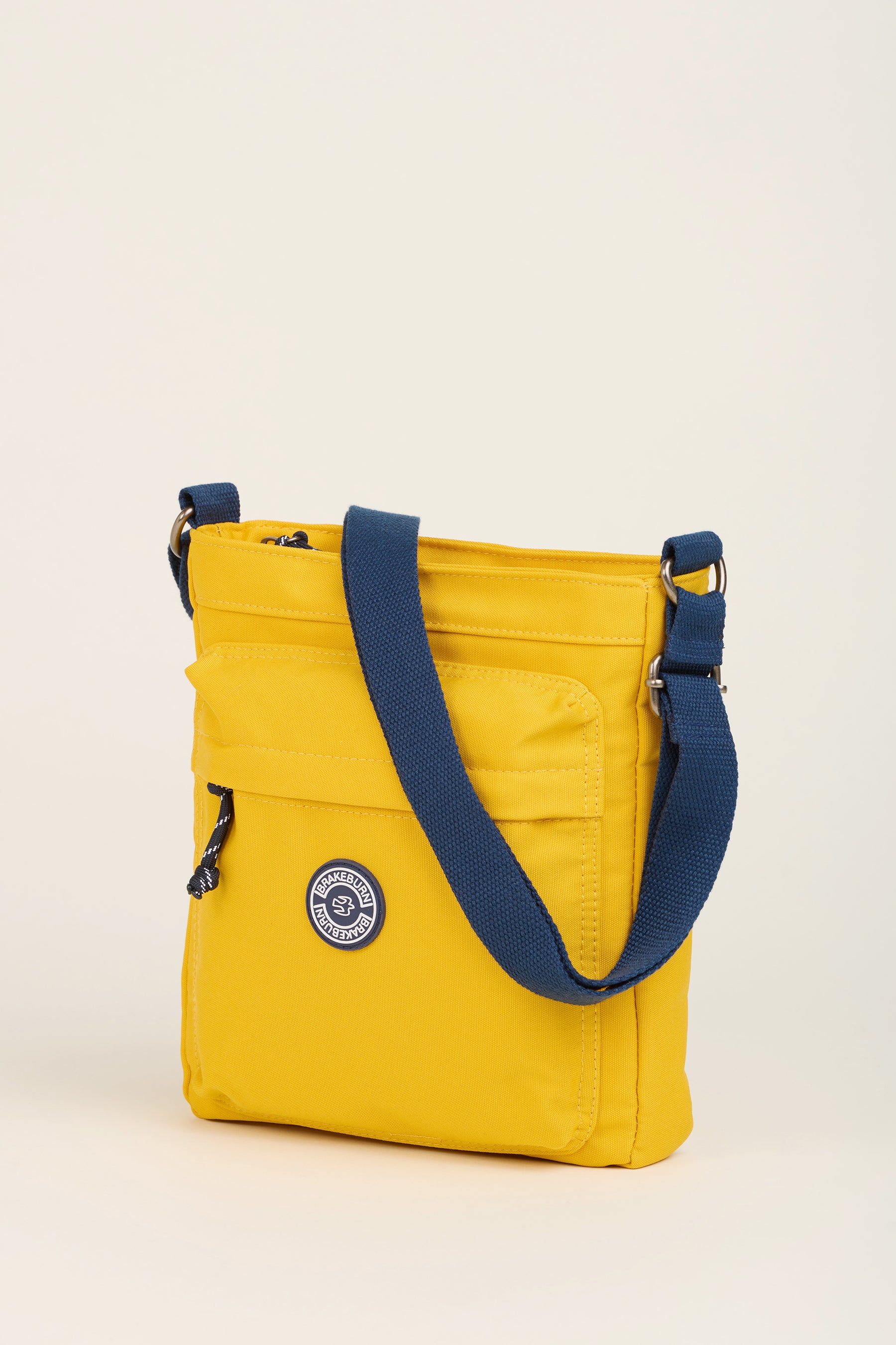 Yellow And Navy Large Crossbody