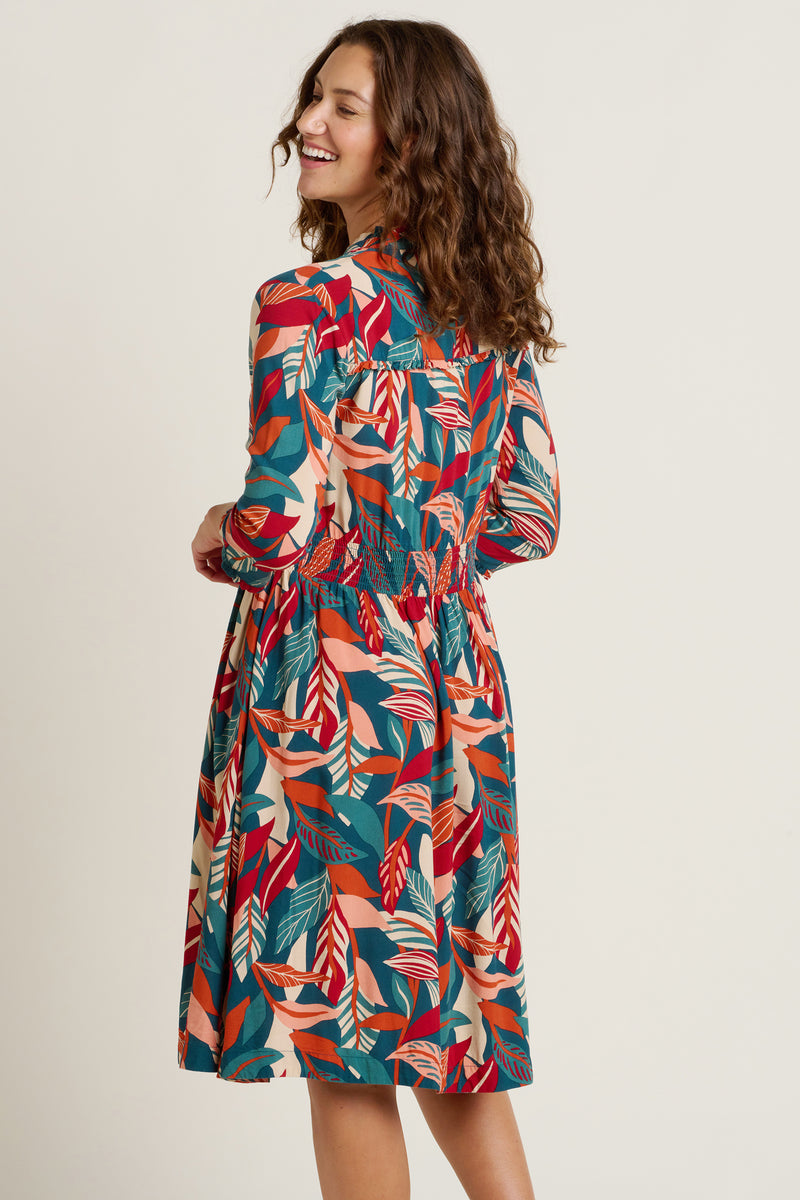 Evergreen Leaves Dress