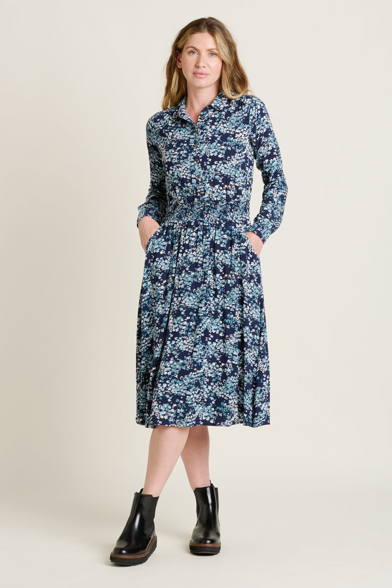 Jasmine Midi Shirt Dress