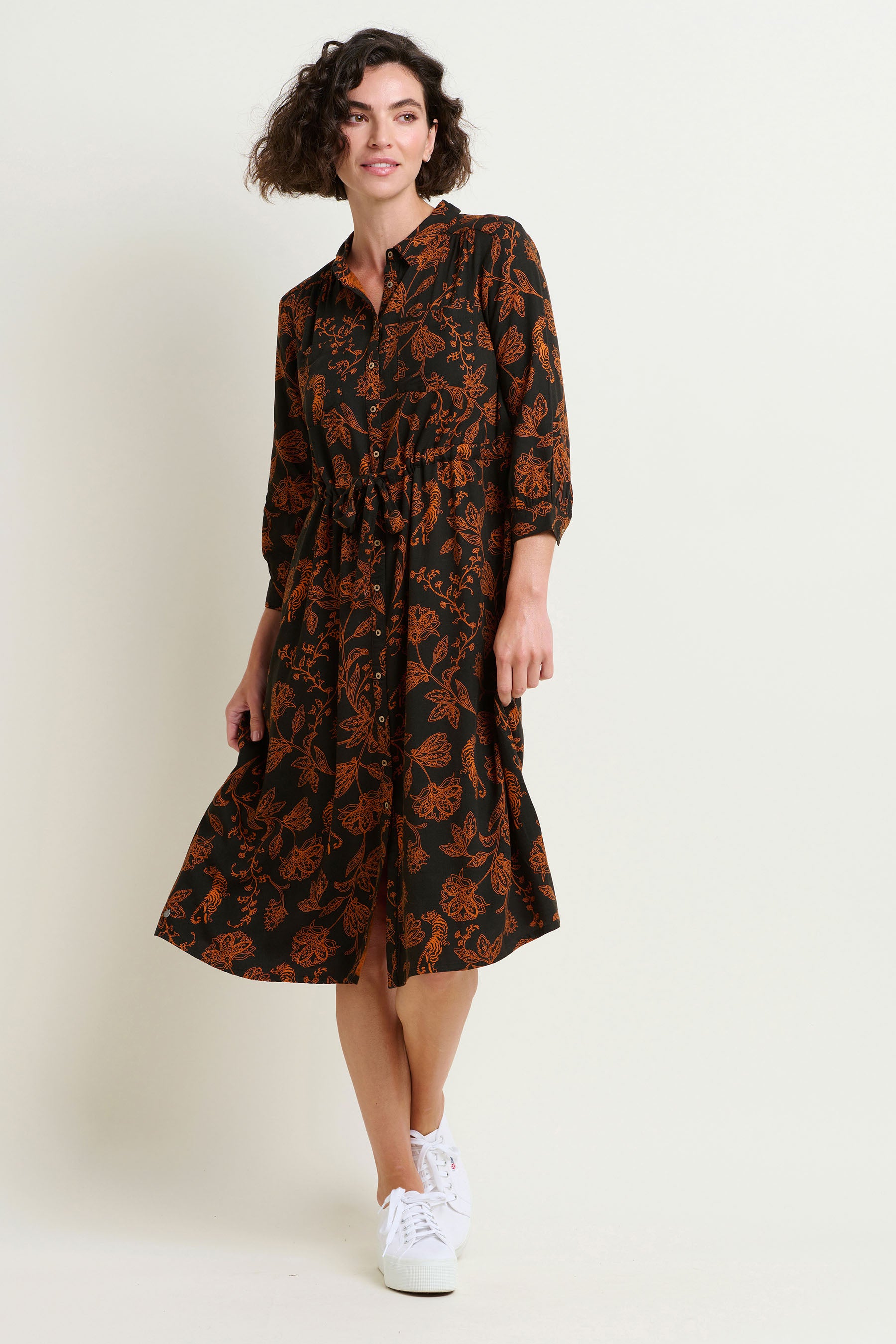 Henna Trail Paisley Dress