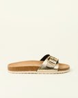 Gold Strap Sandal