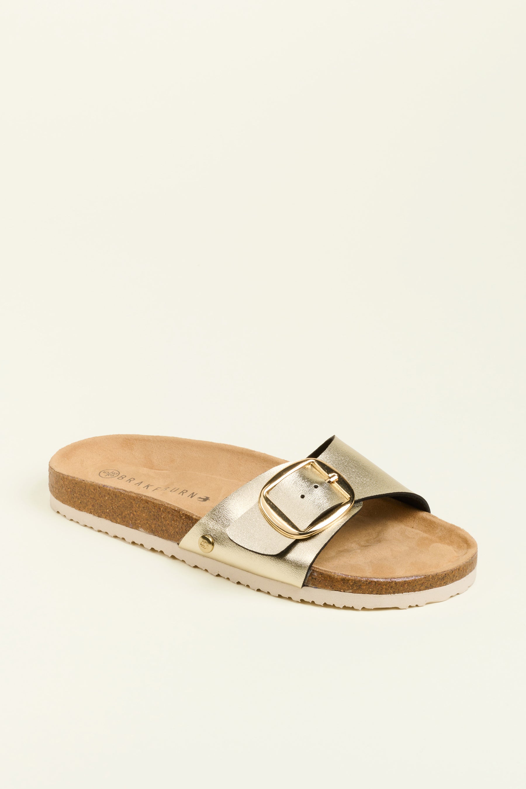 Gold Strap Sandal