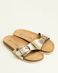 Gold Strap Sandal