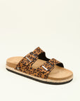 Leopard Flatform Sandal