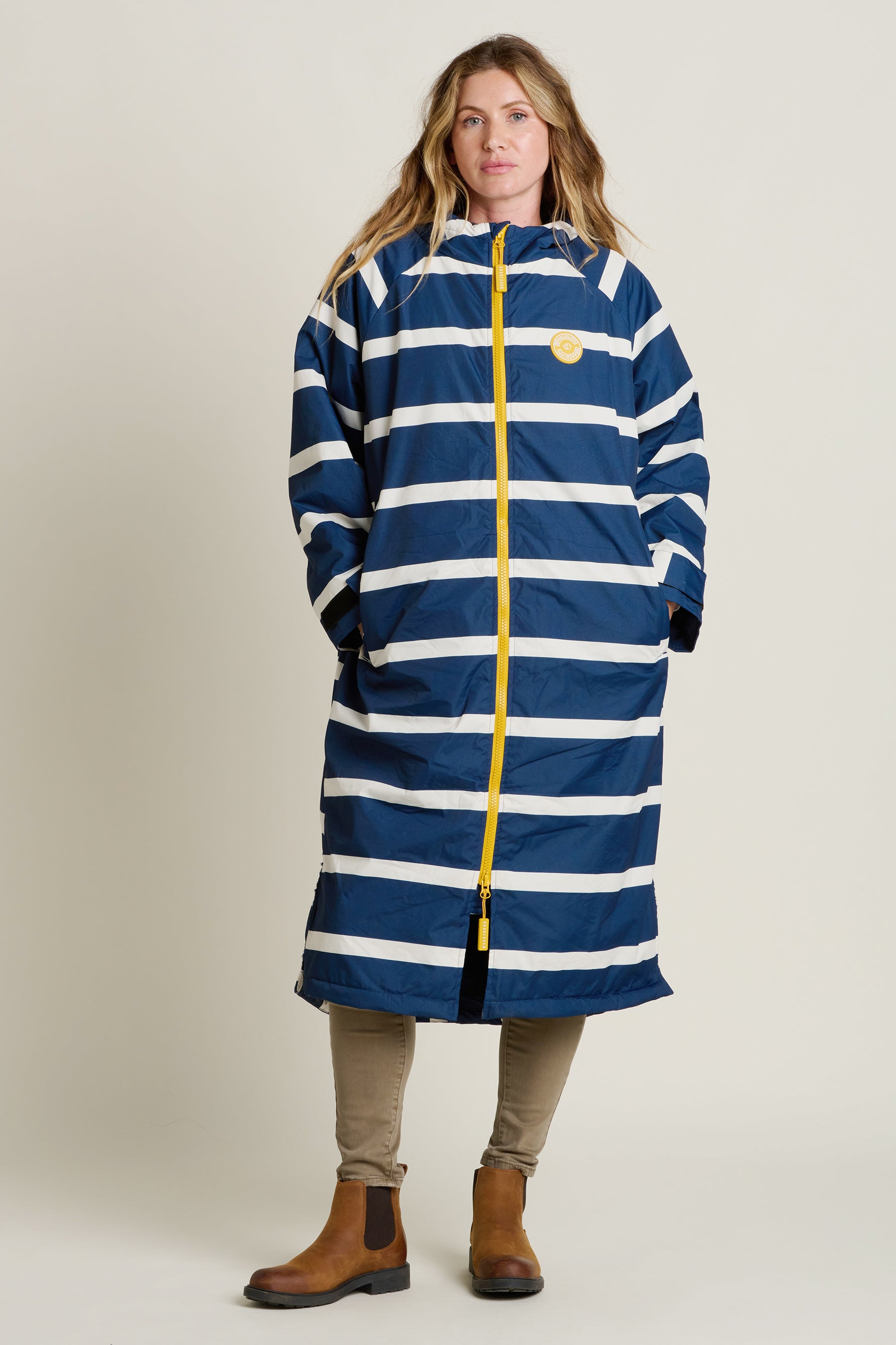 Nautical Stripe Chinook Changing Robe