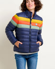 Retro Stripe Puffer