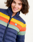 Retro Stripe Puffer