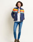 Retro Stripe Puffer