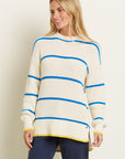 Pop Stripe Knitted Jumper