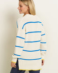 Pop Stripe Knitted Jumper