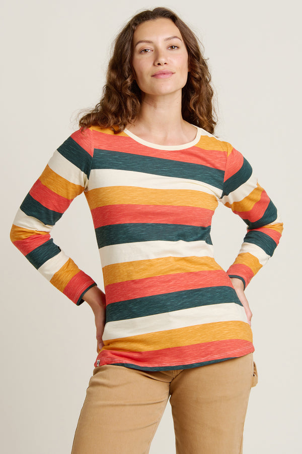 Stripe Long Sleeve Tee