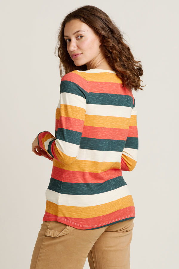 Stripe Long Sleeve Tee