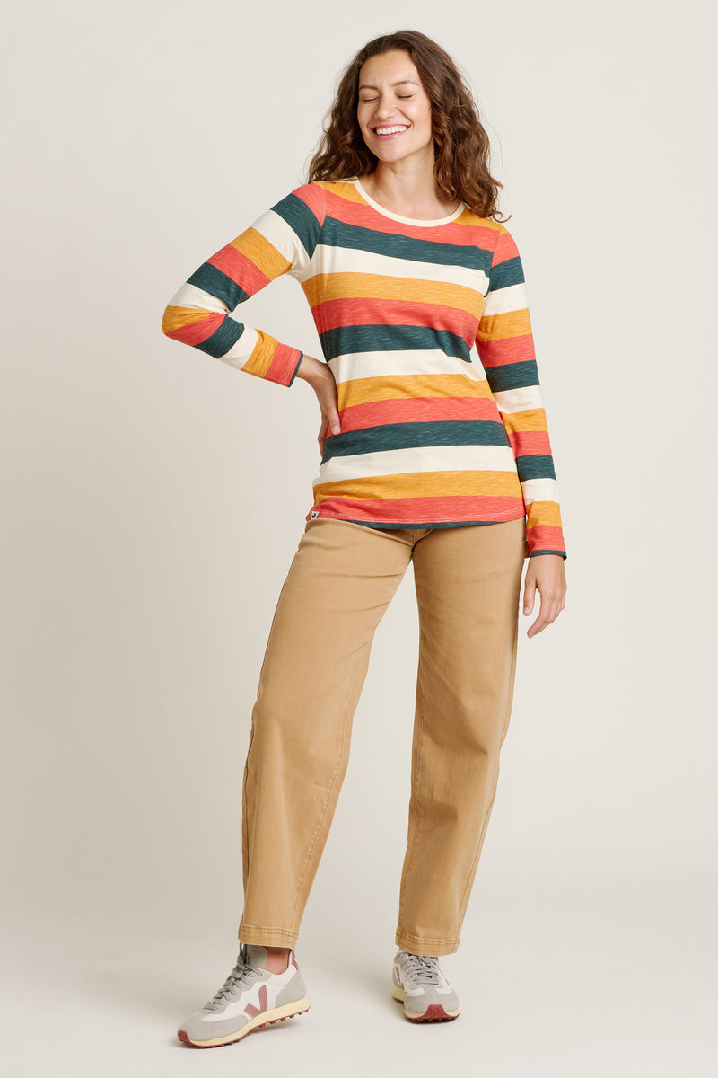 Stripe Long Sleeve Tee