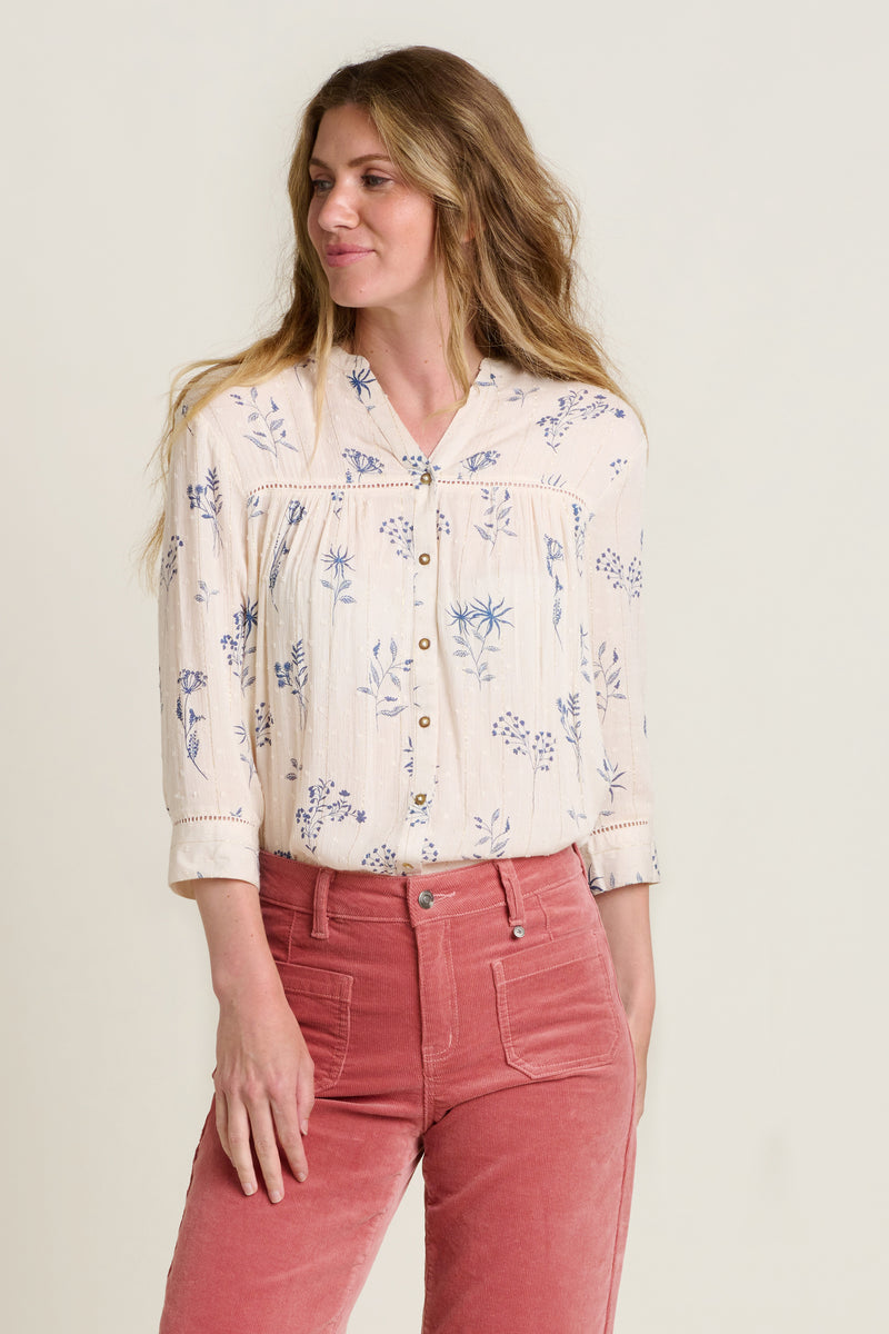 Bella Cream Blouse