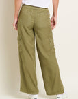 Wide Leg Side Pocket Trouser