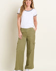 Wide Leg Side Pocket Trouser