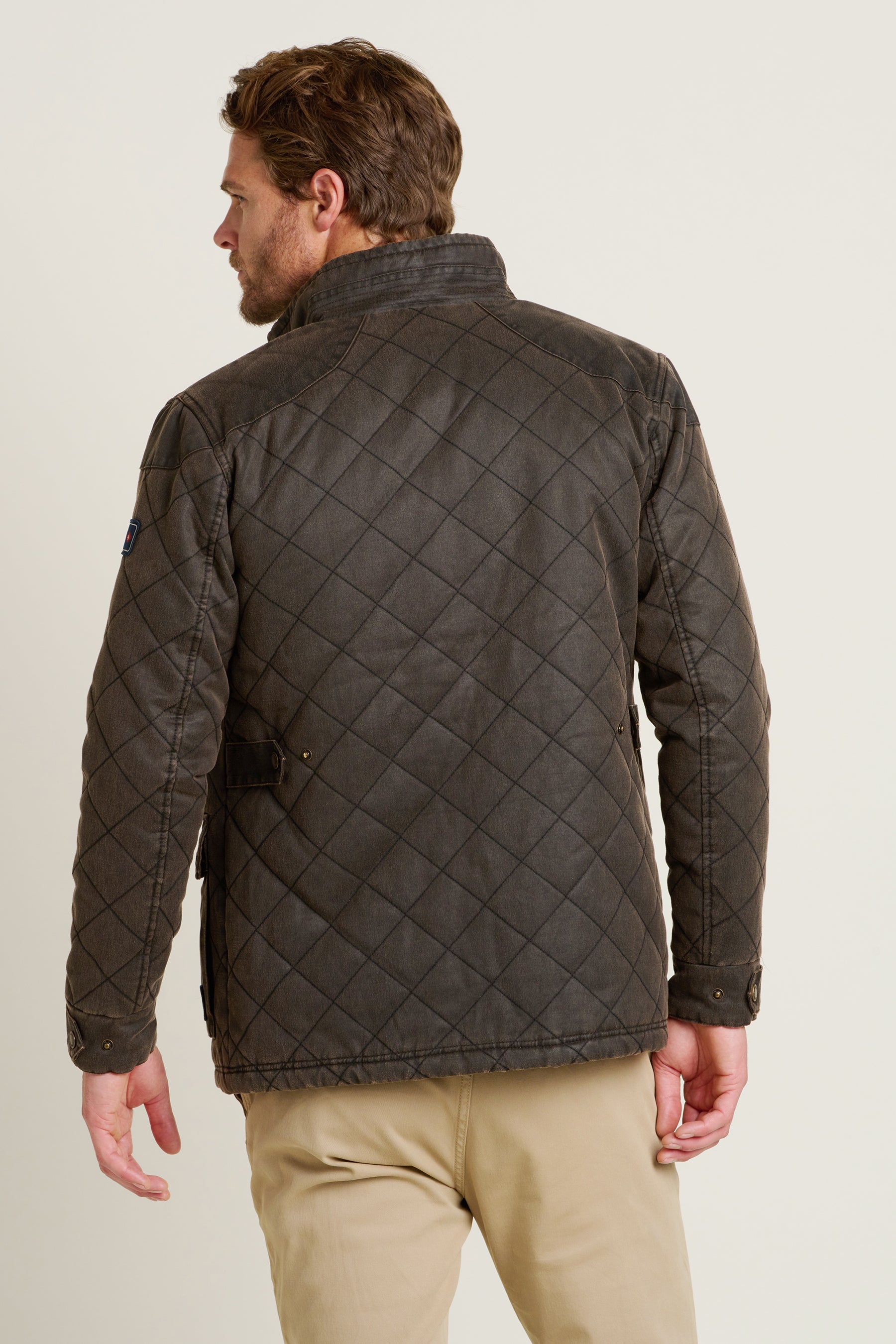 Dry Wax Quilted Jacket