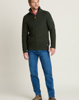 Green Quarter Zip