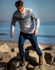 Fairisle Quarter Zip Jumper