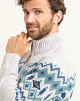 Fairisle Quarter Zip Jumper