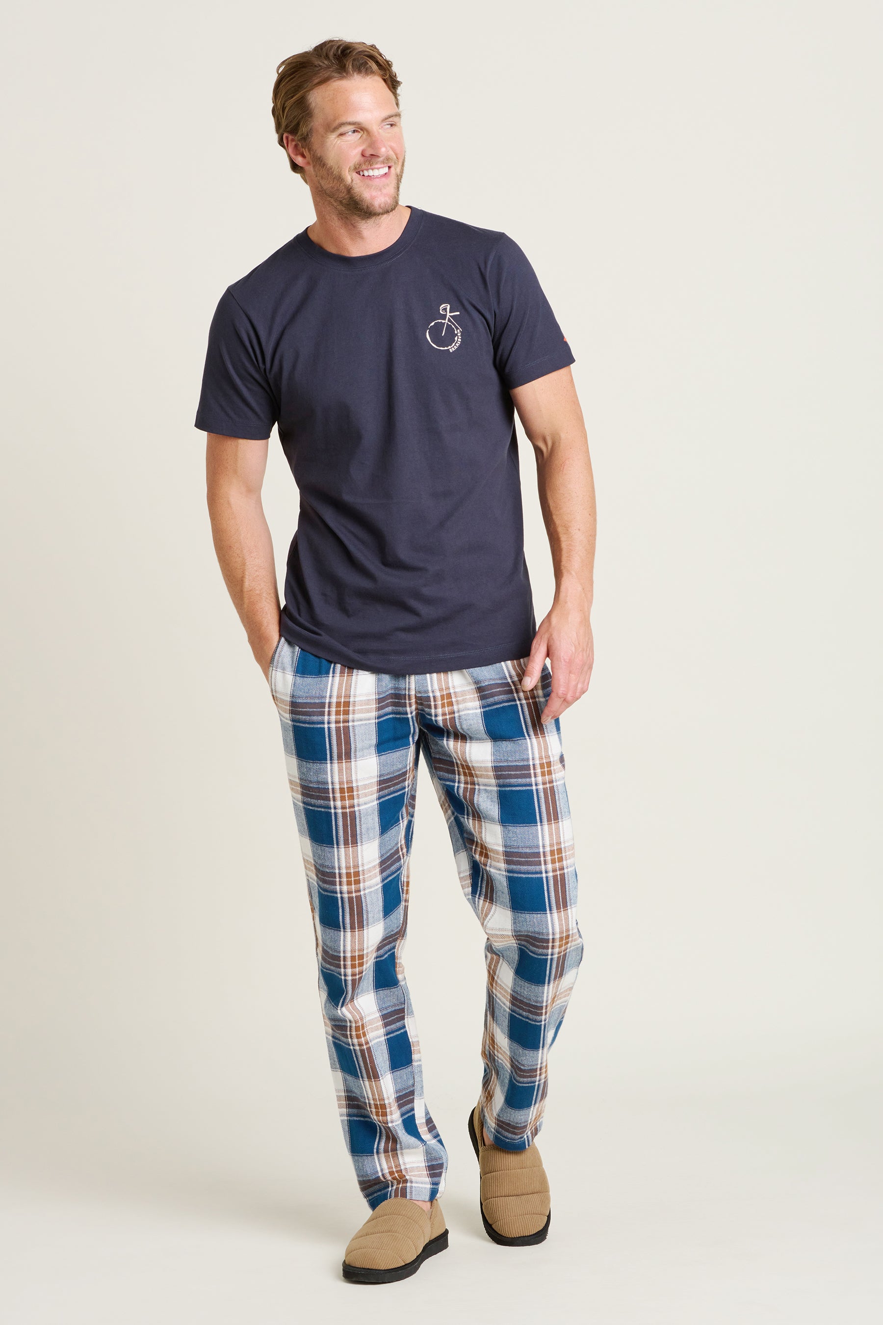 Winter Check Pyjama Bottoms