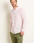 Pink Stripe Long Sleeve Shirt