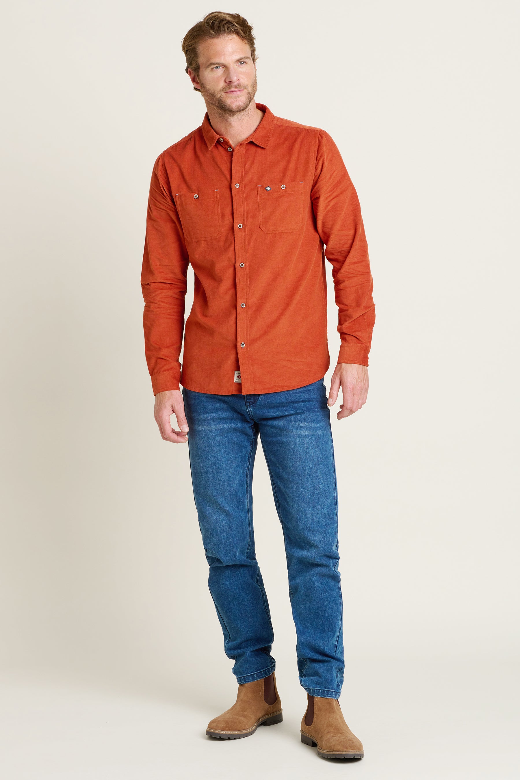 Rust Cord Shirt